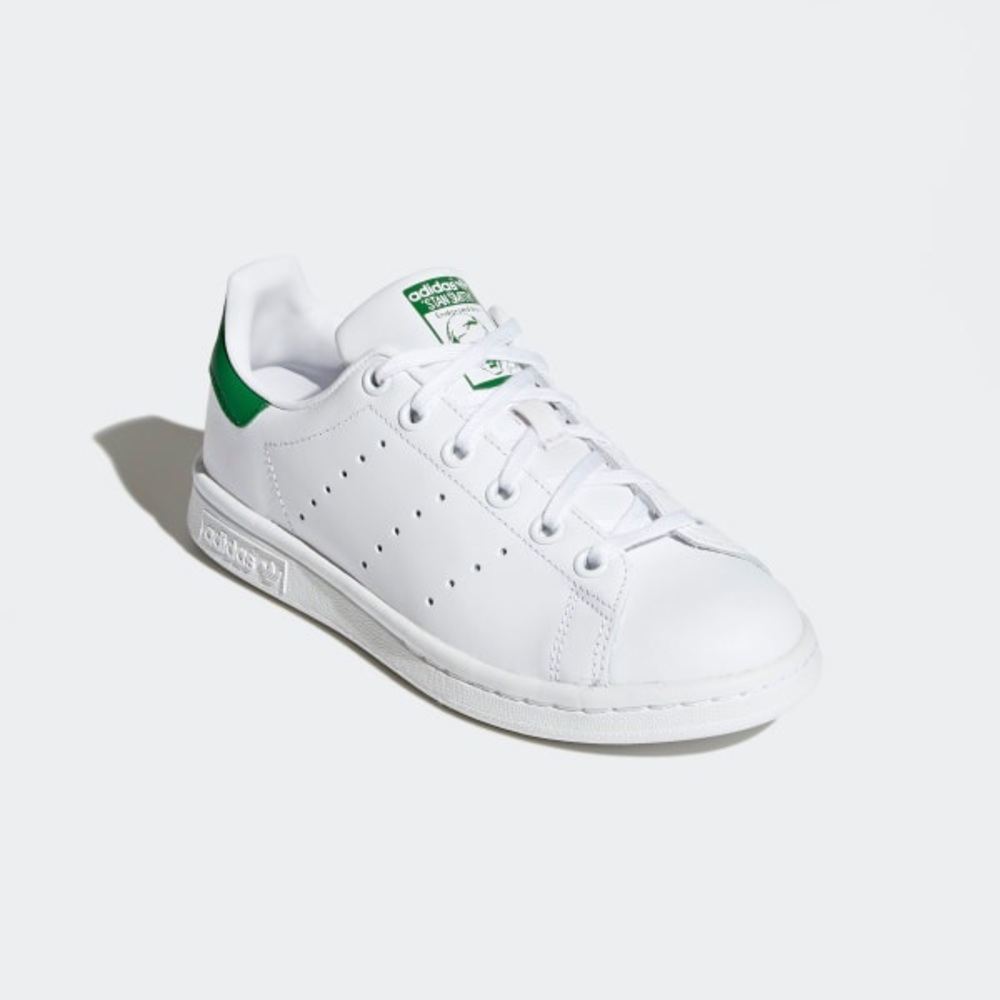 Adidas Stan Smith Classic Leather White Green Icon